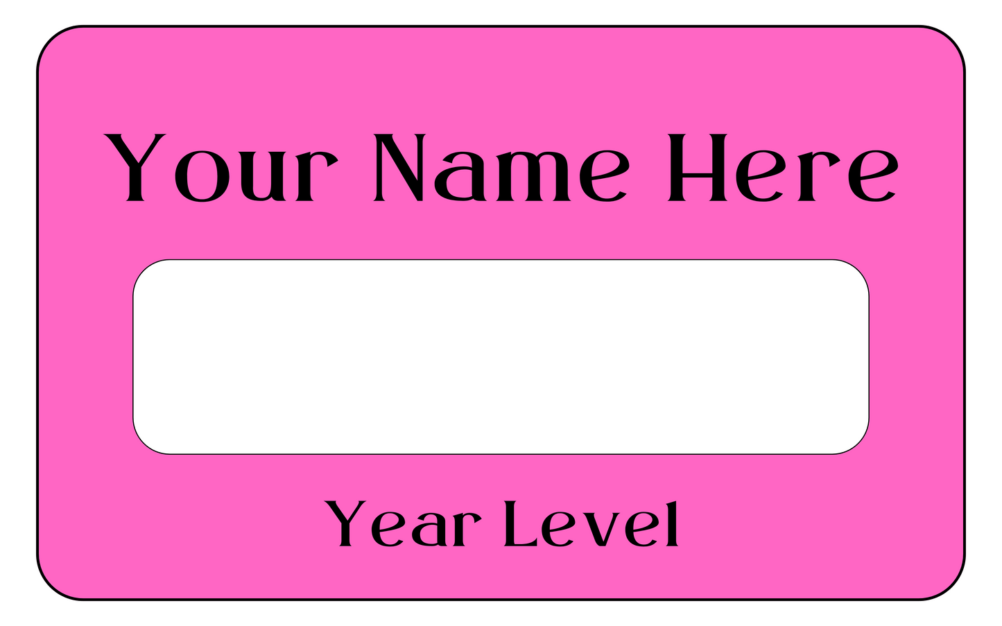 Back to School Book Labels