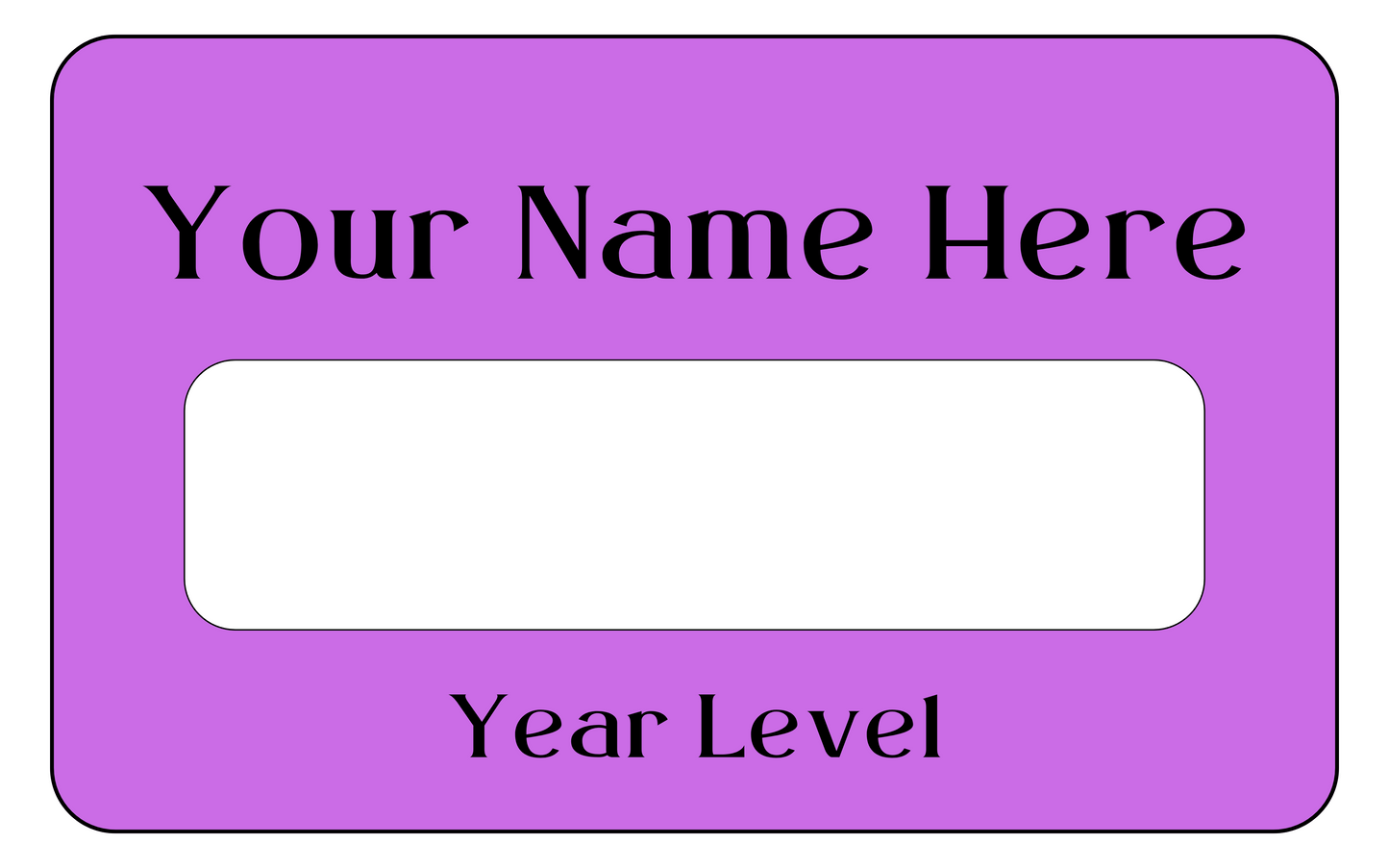 Back to School Book Labels