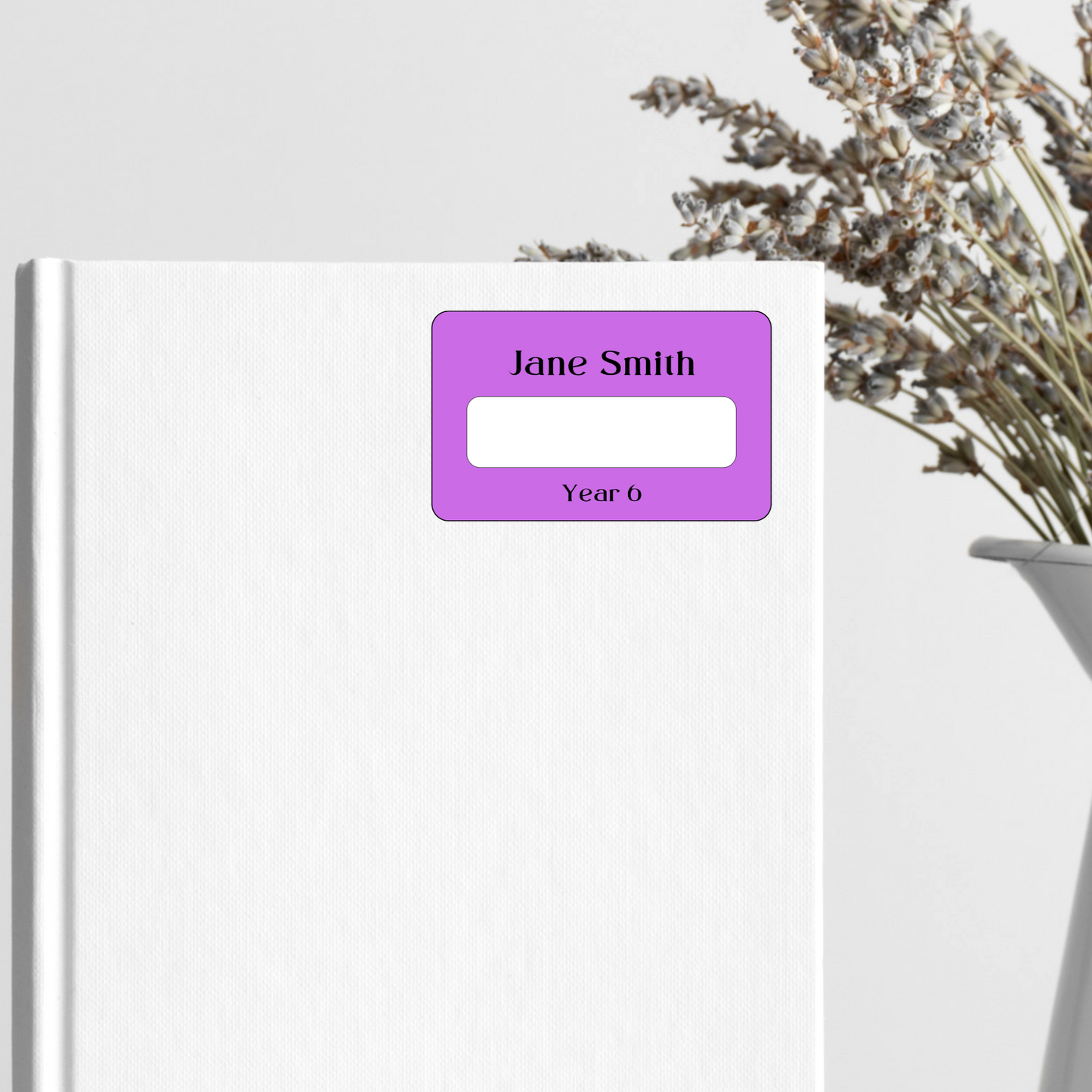 Back to School Book Labels