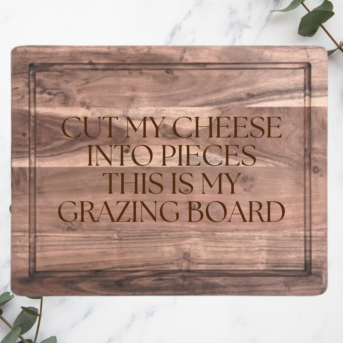 Acacia Cheese Serving Board - This is my grazing board
